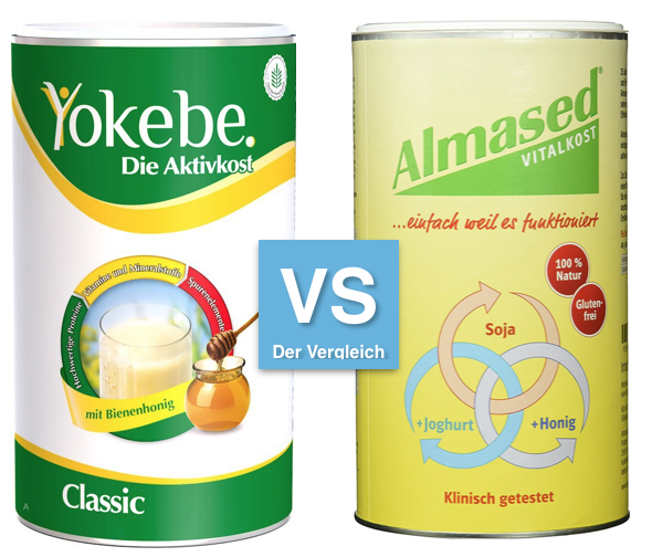 Yokebe oder Almased - Der Vergleich
